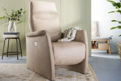 Woonsquare Alta relaxfauteuil creme Online
