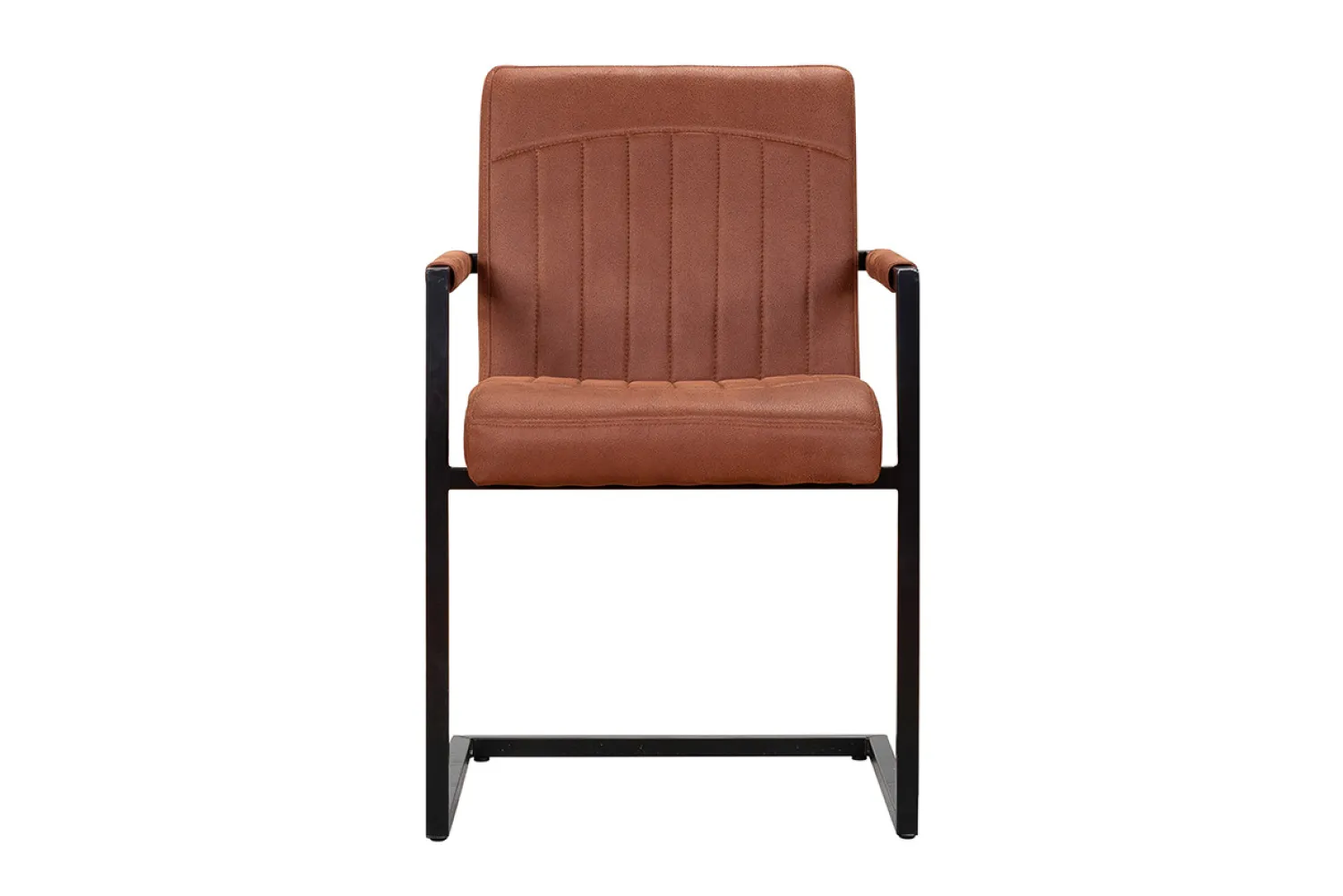 Woonsquare Arcade eetkamerstoel cognac New