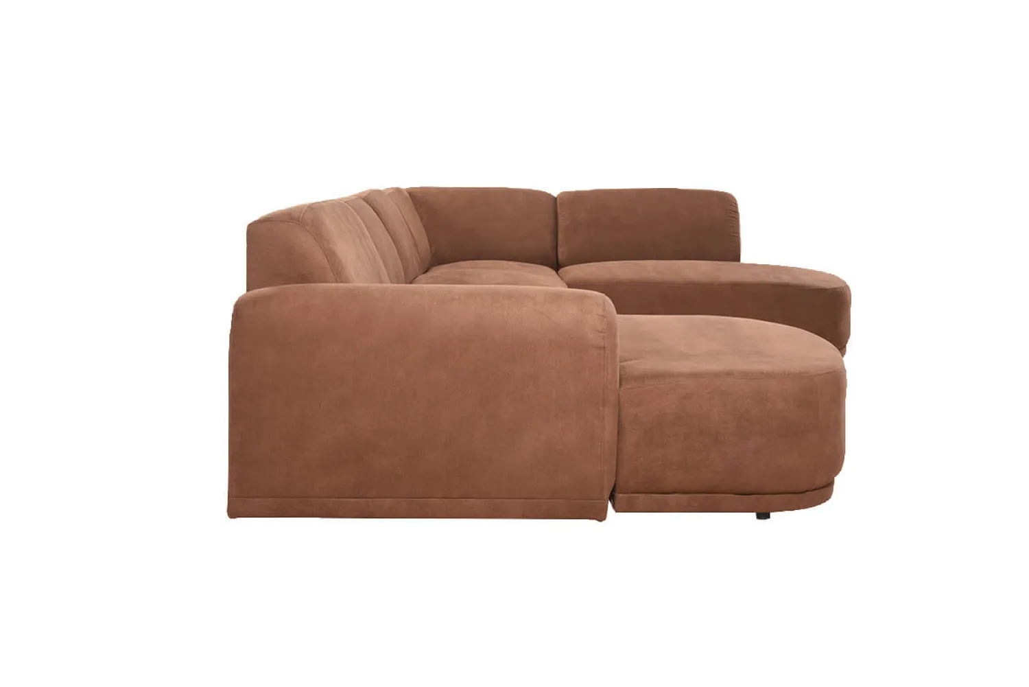 Woonsquare Barcelona hoekbank cognac Clearance