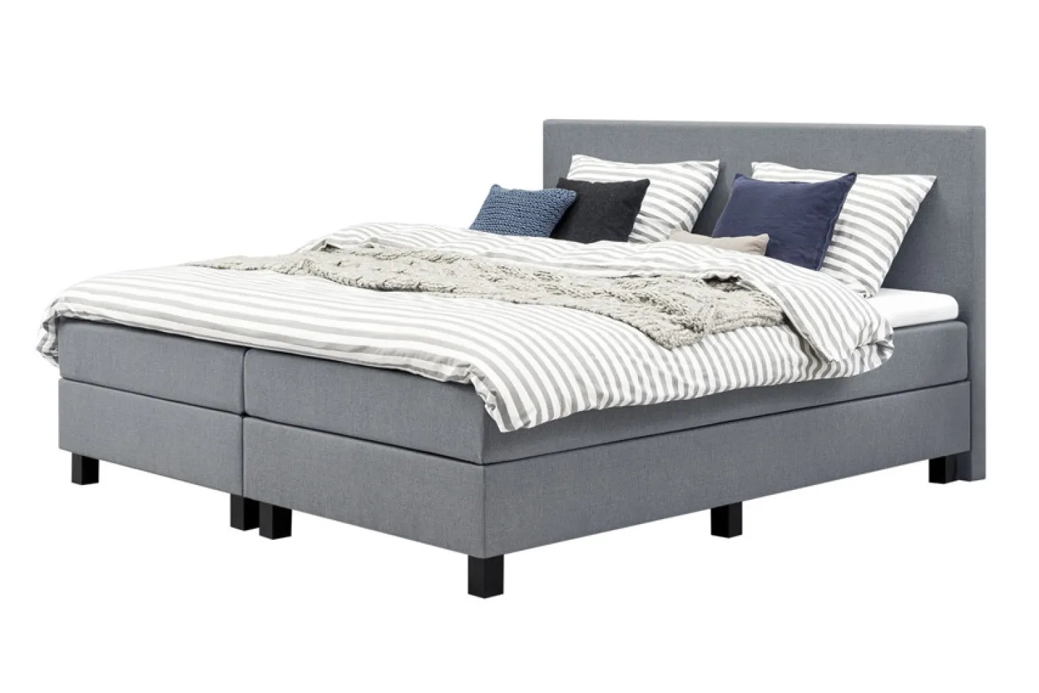 Woonsquare Corso boxspring lichtgrijs Best