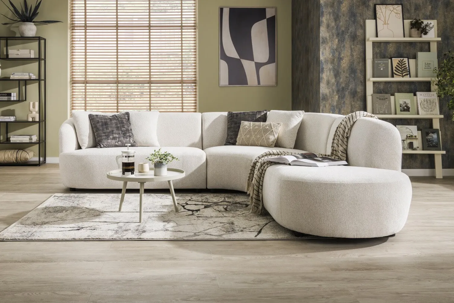 Woonsquare Elegance hoekbank Outlet