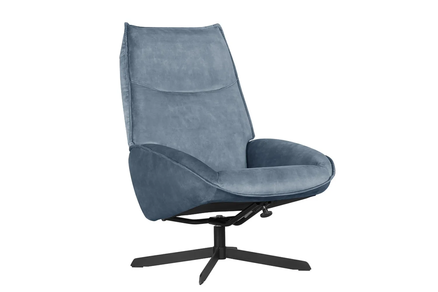 Woonsquare Malaga relaxfauteuil blauw Best