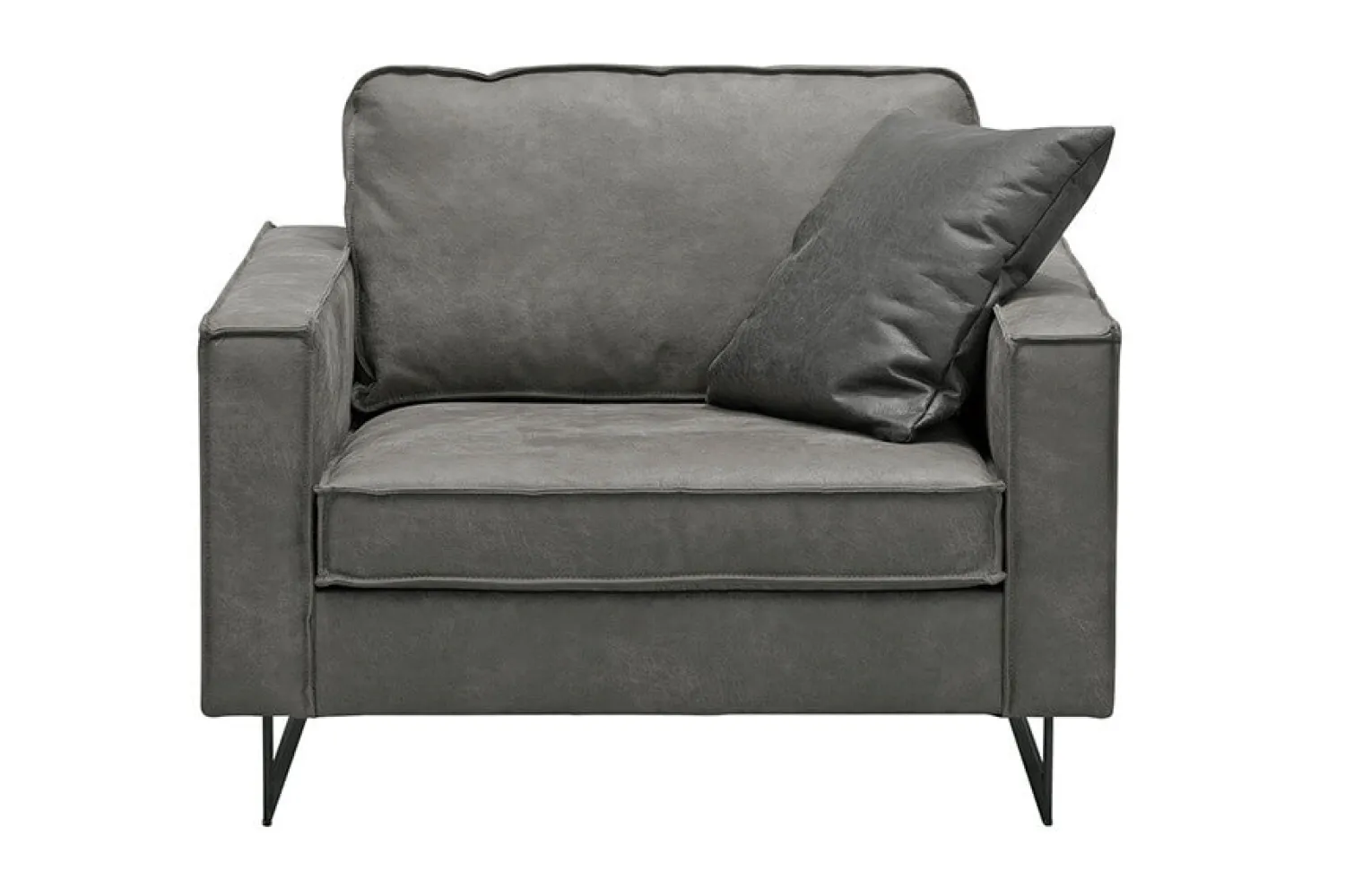 Woonsquare Mexico fauteuil antraciet New