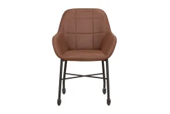Woonsquare Nevada eetkamerstoel cognac Hot
