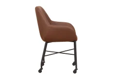 Woonsquare Nevada eetkamerstoel cognac Hot