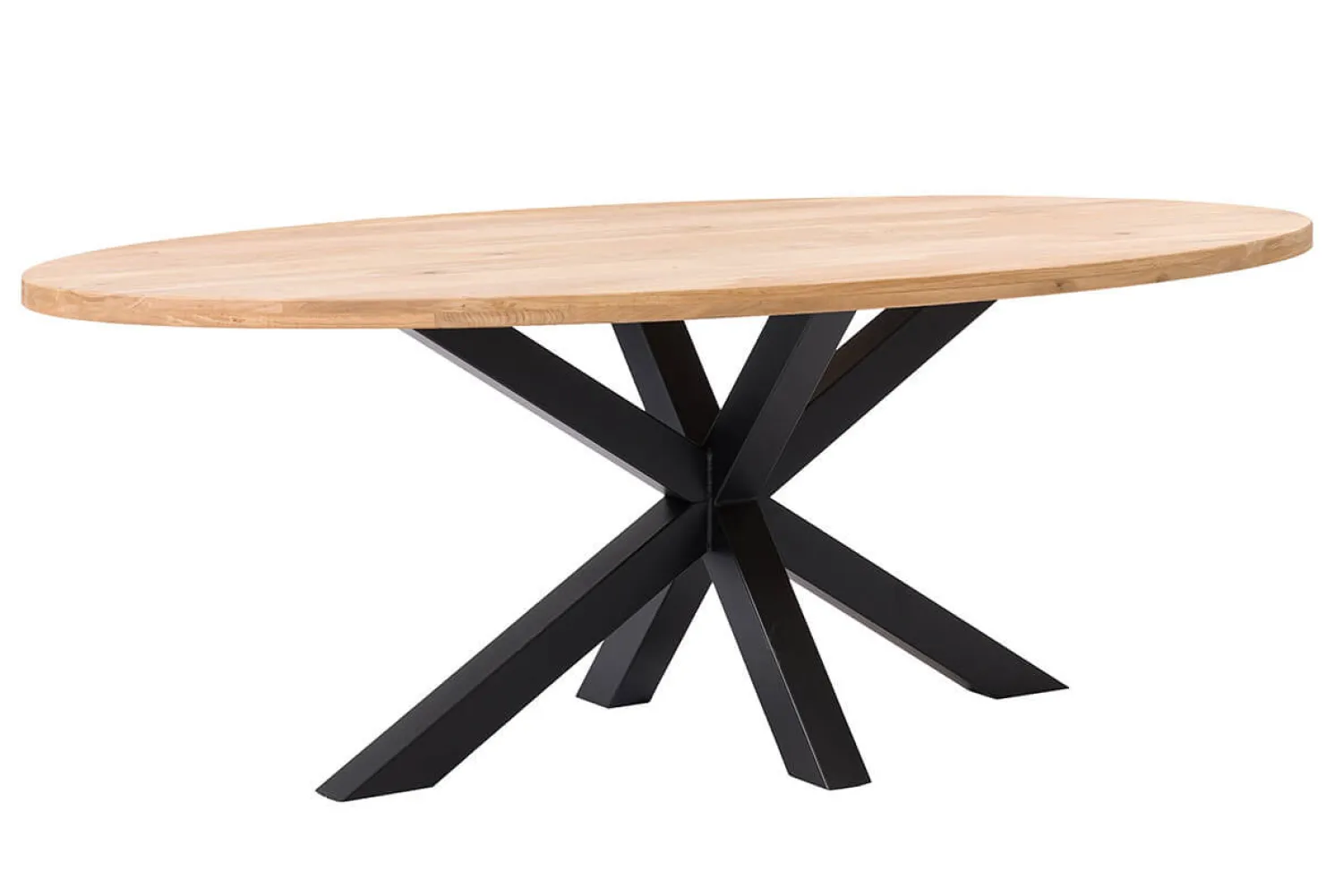 Woonsquare Oakwood eettafel ovaal New
