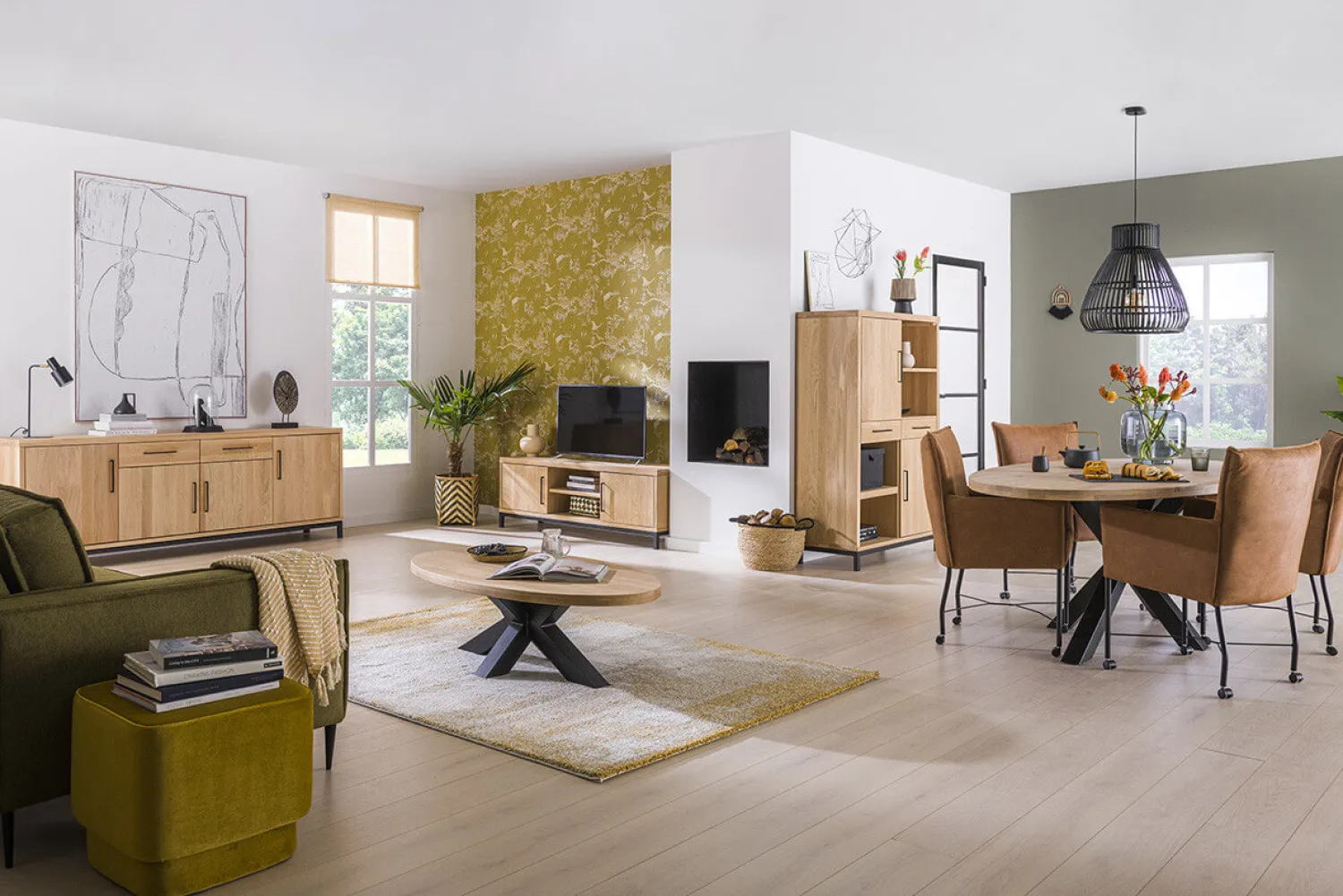 Woonsquare Oakwood TV-meubel Hot