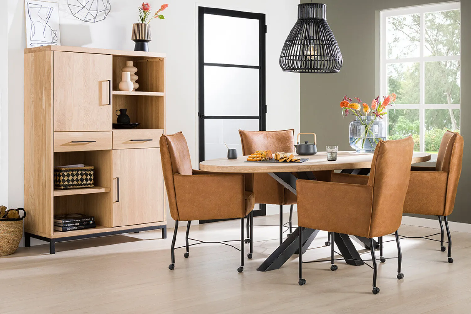 Woonsquare Oakwood wandkast Outlet