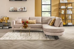 Woonsquare Olaf hoekbank beige Hot