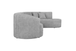 Woonsquare Salvador hoekbank grijs Best