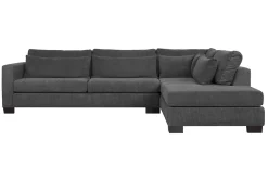 Woonsquare Santorini hoekbank zwart Best