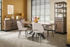 Woonsquare Varese eettafel ovaal Best