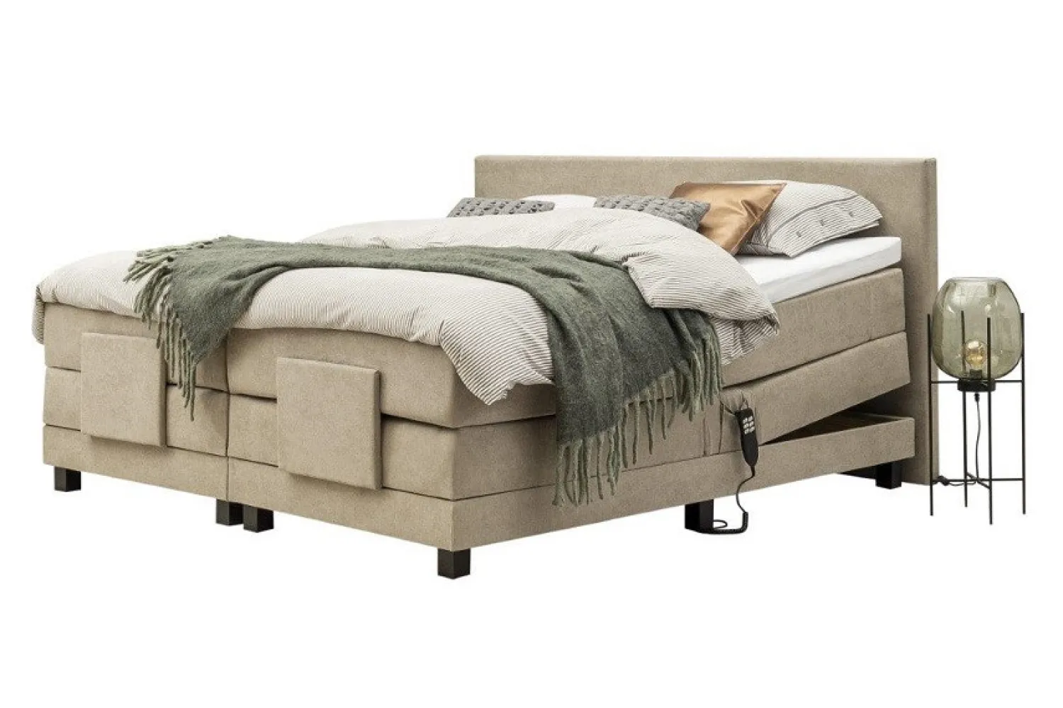 Woonsquare Veneto boxspring taupe New