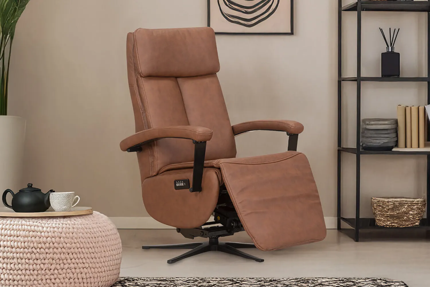 Woonsquare Venezia relaxfauteuil sta-op New