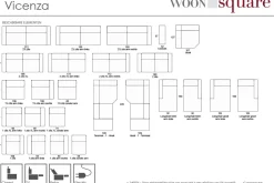 Woonsquare Vicenza 2½+2XL Outlet