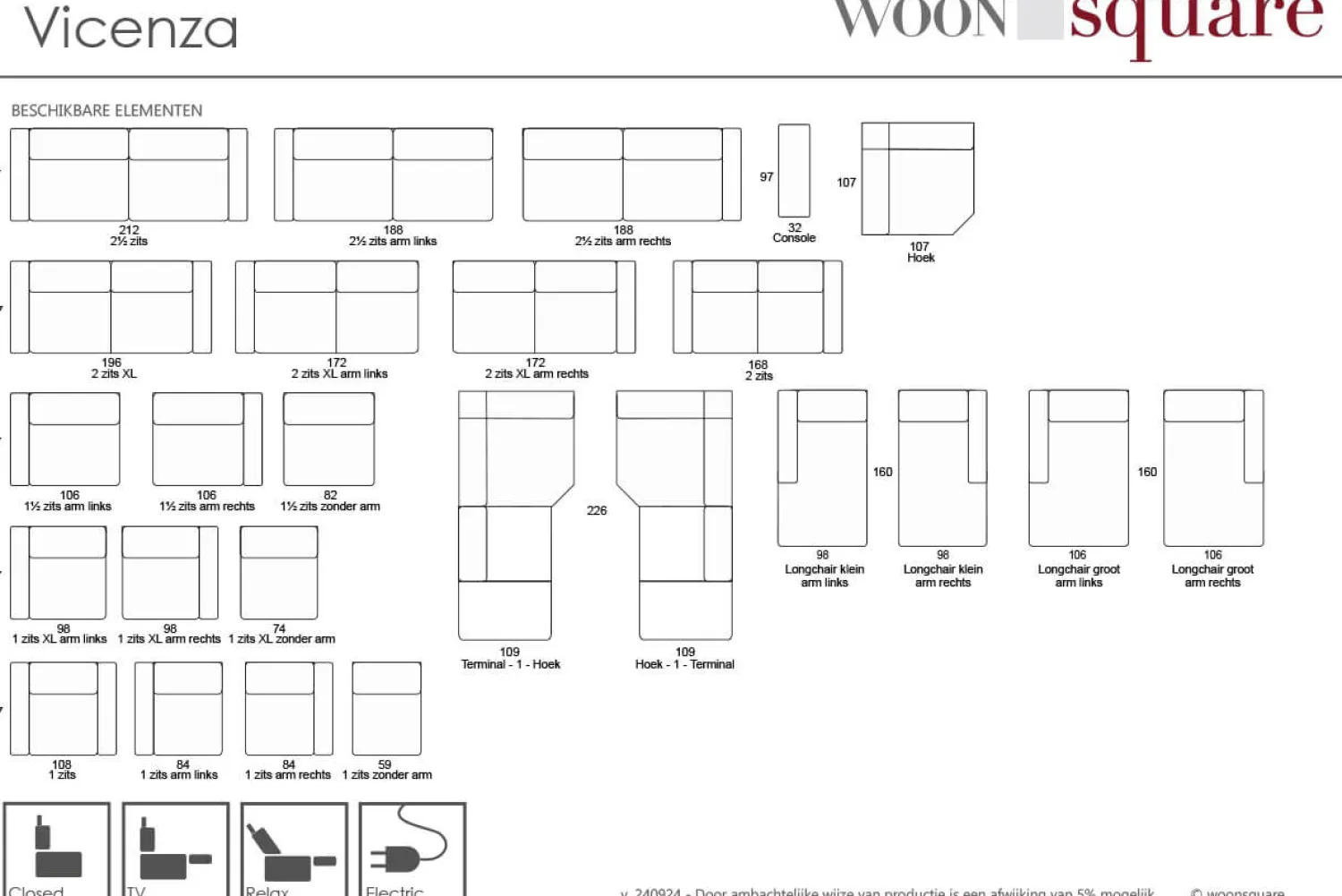 Woonsquare Vicenza 2½-zits